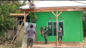 Hebat dan Mantap, Kemanunggalan TNI dan Rakyat di Lokasi TMMD