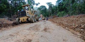 Tinggal 1 KM, Pengerasan Jalan TMMD Selesai