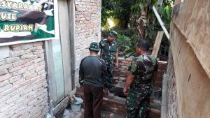 Dansatgas, Tinjau Rehab RTLH di Dusun Air Gemuruh