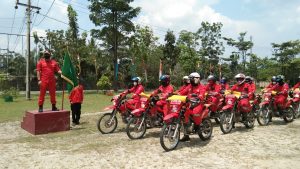 Selain Patroli Terpadu Karhutla, Petugas Edukasi Masyarakat Cegah Covid-19