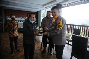 Wako AJB Sambut Kunjungan Kapolda Jambi Irjen Pol Firman Santyabudi