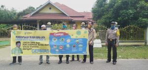 Cegah Corona, Pemdus Suka Jaya Gelar Sosialisasi dan Bagikan Masker