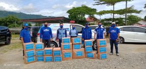 Anggota Dewan Cantik Ini, Bagikan APD Ke Rumah Sakit di Sungai Penuh