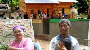 Dari Rumah Bocor, Disulap Satgas TMMD Jadi Rumah Layak Huni