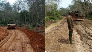 Tinggal Tiga Hari Lagi, Satgas TMMD Kebut Pengerasan Jalan