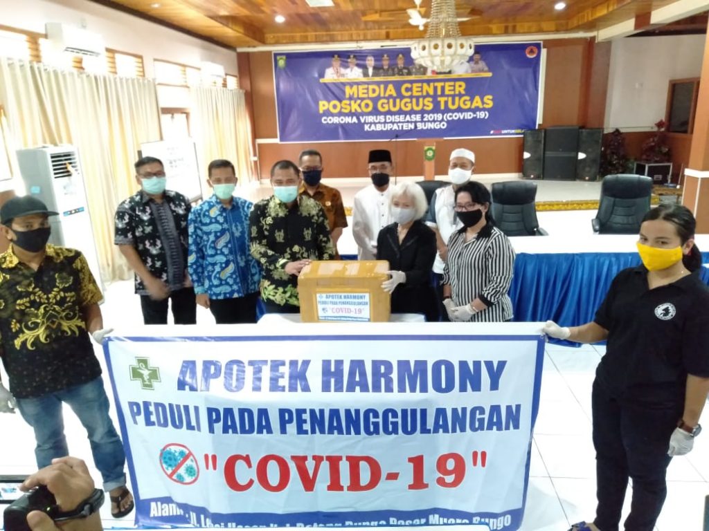 Pemkab Bungo Kembali Terima Donasi APD untuk Tangani Corona