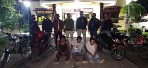 Tiga Pelaku Penggelapan Motor, Disikat Polsek Rimbo Bujang