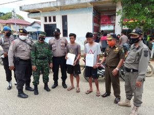 Denda Rp 20 Ribu & Sanksi Sosial,Tak Pakai Masker Terjaring Razia Yustisi