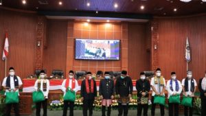 Jawaban Walkot Pandangan Fraksi Terhadap 4 Raperda Rapat Paripurna dan HUT DPRD Depok