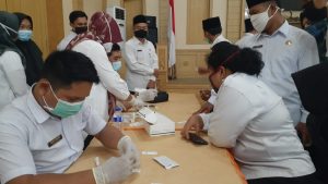 Delapan Pegawai Pemkab Sarolangun Reaktif Rapid Test