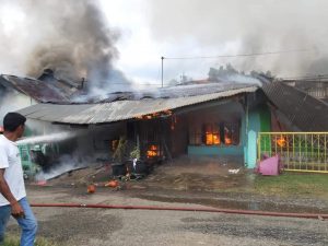 Breaking News…! 4 Rumah di Bungo Ludes Terbakar