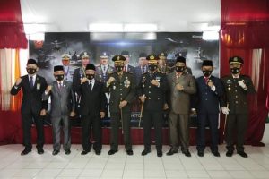 Ketua DPRD Kota Sungai Penuh Ikuti Upacara HUT TNI Secara Virtual