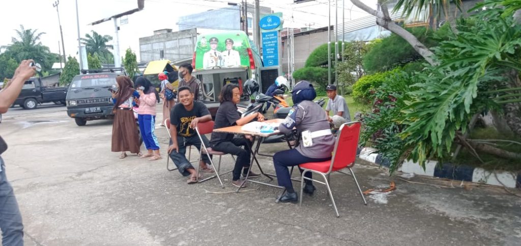 Masih Banyak Masyarakat Kota Jambi yang Tidak Memakai Masker