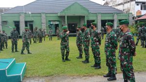 Dandim 0416/Bungo Tebo, Sambut 5 Prajurit Purna Tugas Satgaster