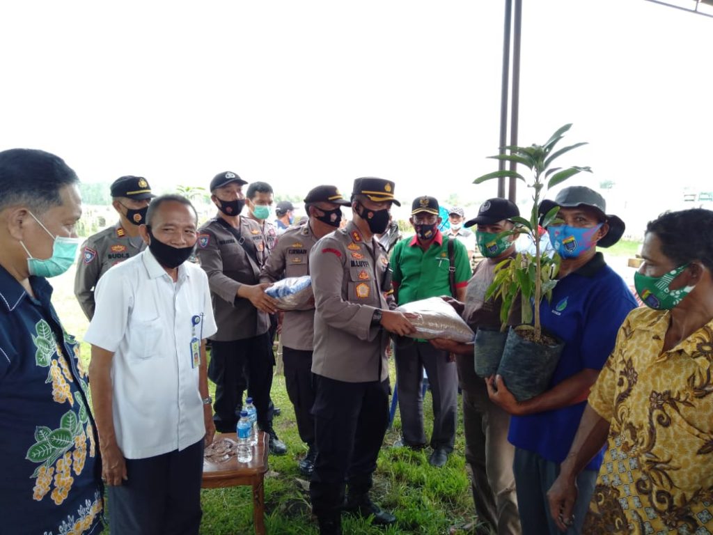 Kapolres Bungo Resmikan Kampung Tangguh di Sungai Arang