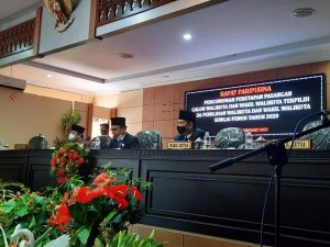 Gelar Paripurna, DPRD Sungai Penuh Umumkan Wako dan Wawako Terpilih
