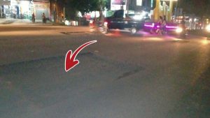 Tak Ada Rambu-rambu, Tambal Sulam Jalan di Bungo Sebabkan Warga Kecelakaan
