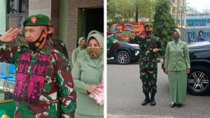 Letkol Inf Widi Dilepas dan Letkol Inf Arianto Disambut
