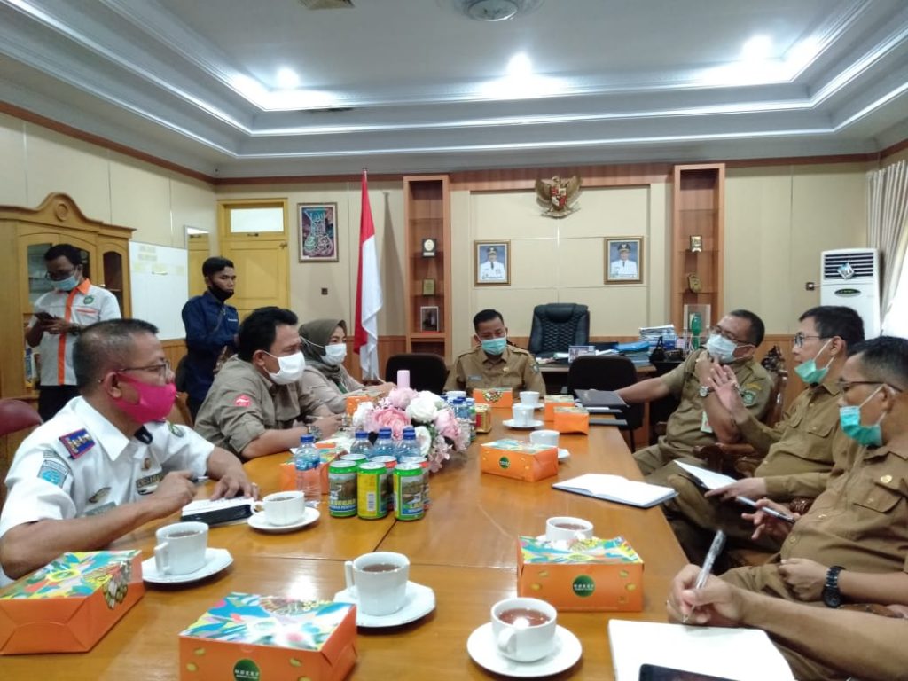 Bahas Masalah Jalan, Wabup Bungo Rapat bersama Pihak PT. SAL