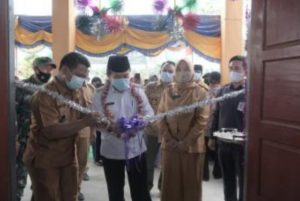 Bupati Merangin H Al Haris Resmikan GOR Desa Sinar Gading