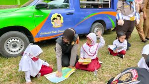 Bravo, Tim 02 Srikandi Squad-01 Polres Merangin Giat di Desa Telun