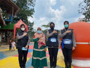 Tim 1 Srikandi Squad-01 Polres Merangin Gelar Patroli Sambang