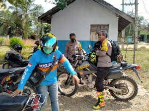 Gunakan Sepeda Motor, Kapolres Patroli ke Tabir Selatan