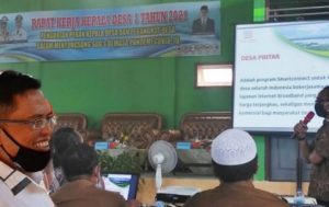 Bupati Merangin, Sebut Desa Blank Spot Bisa Menuju Smart City