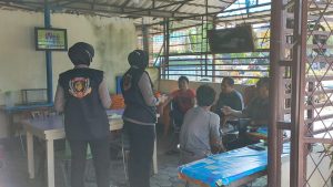 Tim Srikandi Cantik Polres Merangin, Terus Ajak Warga Patuhi Prokes