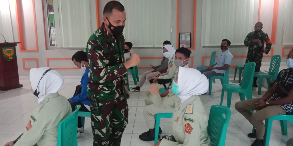 Kodim 0416 Bute Gelar Sosialisasi Penerimaan Komcad