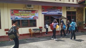 Ratusan Pendaftar Datangi Mapolres Sarolangun