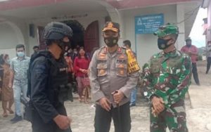 Pastikan Gereja Aman, Dandim Sarko dan Kapolres Merangin Cek Langsung