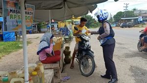 Jelang Ramadhan Tim Srikandi Squad Polres Merangin Gelar Patroli Sambang