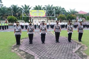 Kapolres Pimpin Sertijab, Dua Kasat Satu Kabag Dimutasi