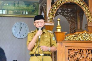 Bupati Cek Endra Imbau Agar Pelaksanaan Ibadah Bulan Ramadhan Tetap Patuhi Prokes