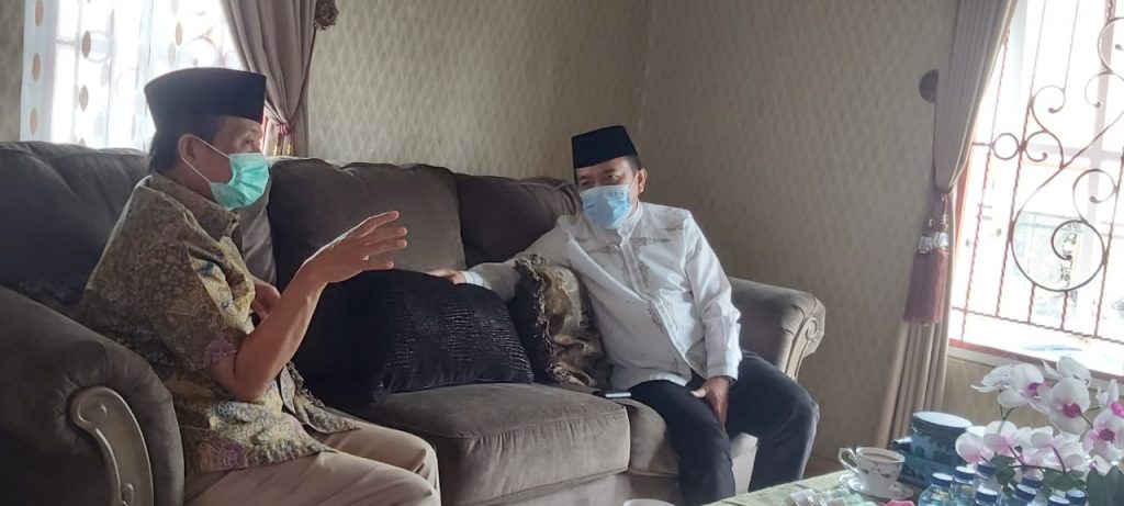Setelah CE, Al Haris Bersilaturahmi ke Kediaman Fachrori Umar