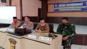 Kapolres Pimpin Rakor Pencegahan dan Penangulangan Covid-19 di Sarolangun