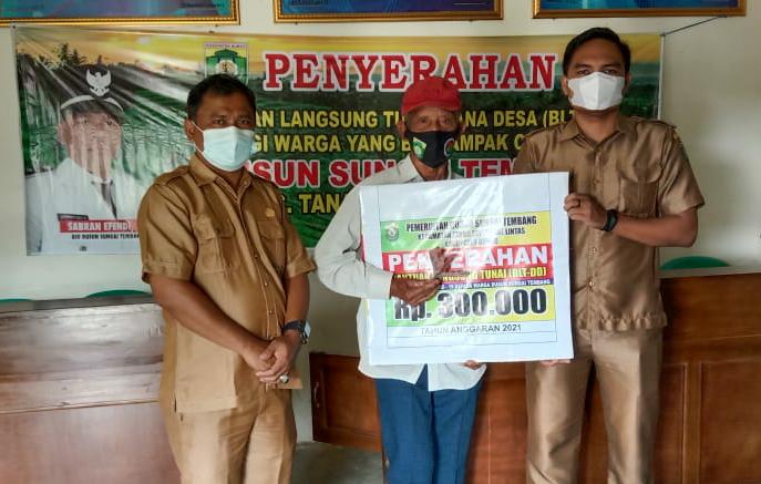 48 KK di Dusun Sungai Tembang, Kembali Terima BLT-DD Tahap III