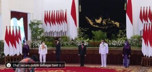 Presiden Jokowi, Lantik Haris-Sani Sebagai Gubernur dan Wagub Jambi