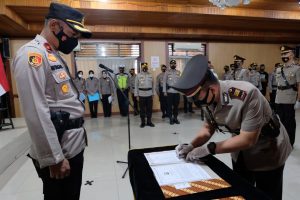 Polres Bungo Gelar Sertijab, AKP Septa Jabat Kasat Reskrim