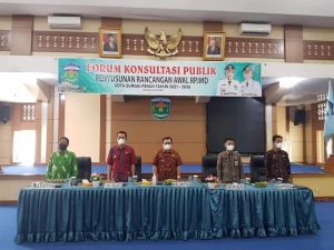 Penyusunan Rancangan Awal RPJMD,Wako Ahmadi Juga Menekan Penaganan Covid-19