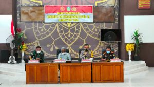 Kapolres Tebo Pimpin Rapat Percepatan Penyerapan Anggaran Covid-19