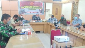 Dandim 0416 Bute Bersama Bupati Tebo Gelar Rokornis TMMD ke-112