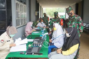 Tim Vaksinasi Mobile Kodim 0416 Bute Sasar Akbid Amanah