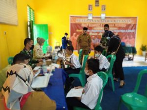 SMPN 3 Muara Bungo Maksimalkan Vaksinasi Bagi Siswa