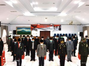 Bupati Adirozal Ikuti Upacara Peringatan Hari Kesaktian Pancasila