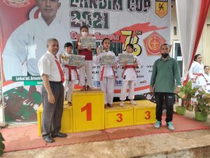Inkado Tebo Sabet Medali Perak dan Perunggu, Turnamen Karate Dandim Cup
