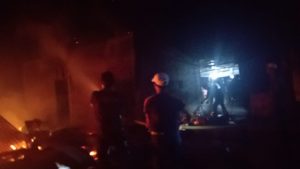 Terbakar Rumah Warga di VII Koto Ilir, Gegara Api Tungku Tak Dimatikan