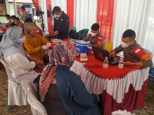 Polres Sarolangun Gencar Gelar Vaksinasi kepada masyarakat