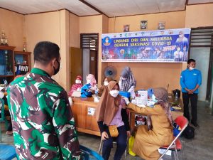 Demi Masyarakat Sehat, Tim Vaksin Mobile Kodim Terus Bergerak
